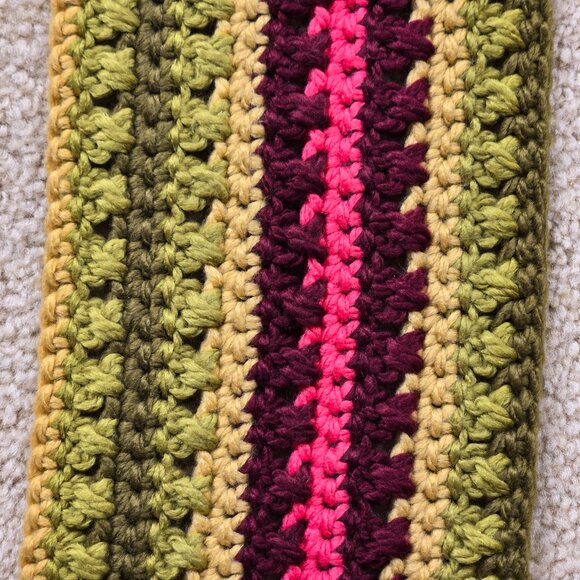 Lucky Cactus Scarf Crochet - Picture 7 of 10